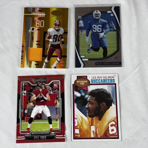 Panini Topps Football 100 Card Lot With 2021 JaMarr Chase Rookie RC PA-24 /199 - Picture 2 of 12